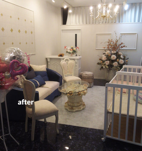 ペットショップの内装をモノトーンでシック＆ゴージャスにリフォーム