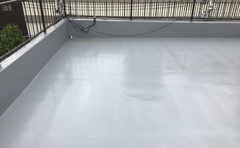これで安心ビルの屋上防水工事事例
