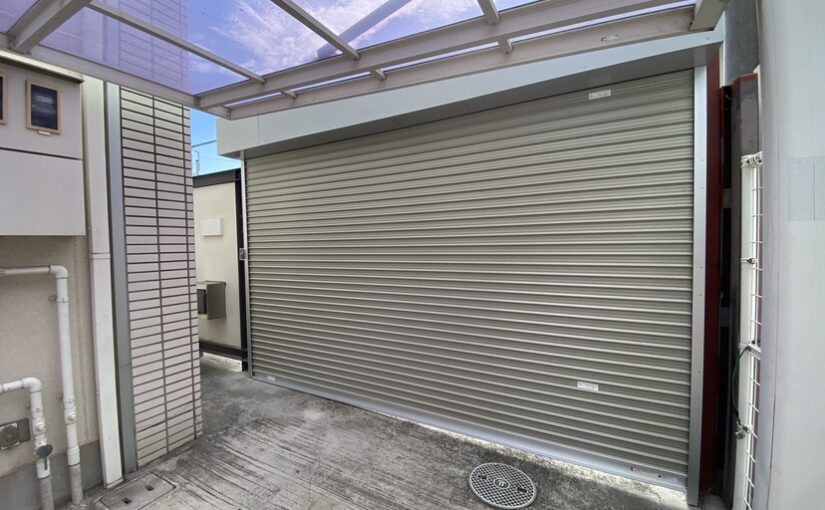 シャッターガレージ工事